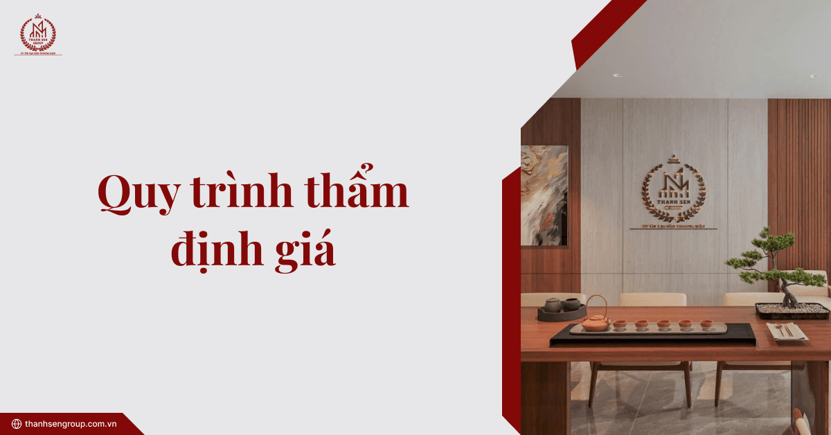 Quy trình thẩm định giá