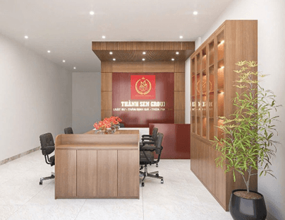 Không gian phục vụ khách hàng của Thành Sen Group